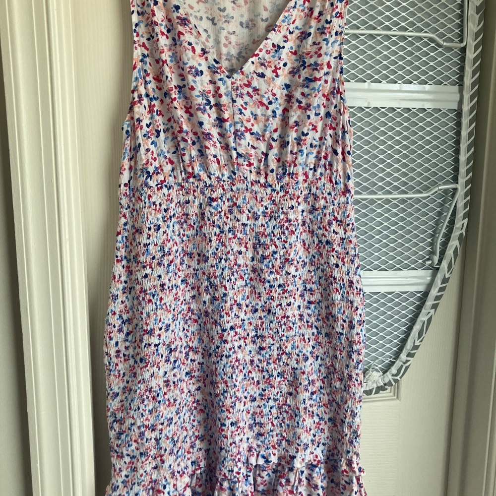Colorful Loft Beach Cover Up Dress Small EUC 👗